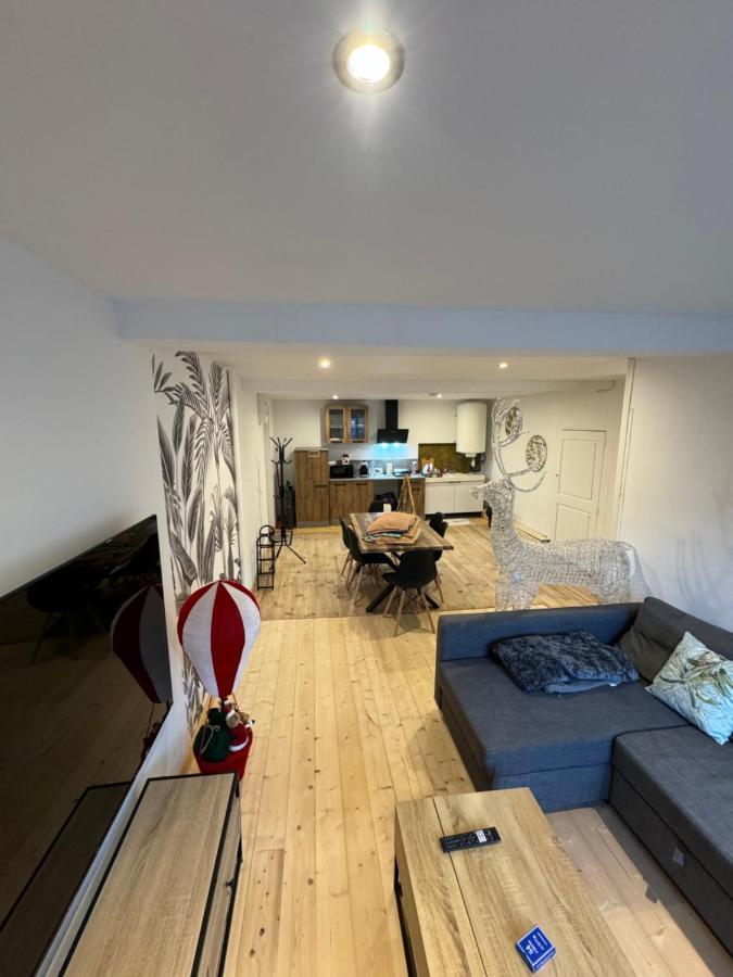 Charmant Grand Appartement Serdinya Buitenkant foto
